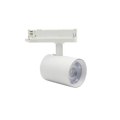 LED ΣΠΟΤ ΡΑΓΑΣ 4 ΓΡΑΜΜΩΝ 30W 230V 4000K 38° ΛΕΥΚΟ