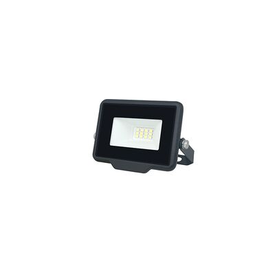 ΠΡΟΒΟΛΕΑΣ LED 10W 230V 4000K IP65 ΜΑΥΡΟΣ