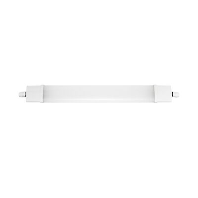 LED waterproof lighting fixture extendable Oval 1200cm 36W 230VAC 4000K IP65 White