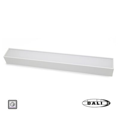 ΦΩΤΙΣΤΙΚΟ LED ΑΛΟΥΜ.ΓΡΑΜΜΙΚΟ 18W DIM.DALI 230V 3000K 60cm ΛΕΥΚΟ