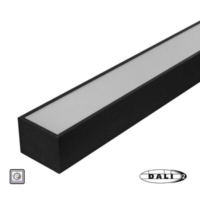 ΦΩΤΙΣΤΙΚΟ LED ΑΛΟΥΜ.ΓΡΑΜΜΙΚΟ 50W DIM.DALI 230V 3000K 150cm ΜΑΥΡΟ