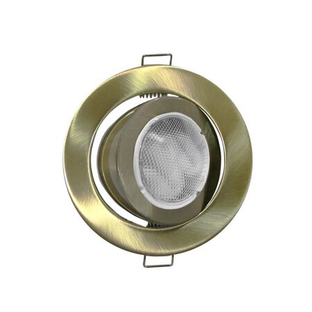 Recessed Spot light WL-618 Adjustable 45' Aluminum MR16 AB