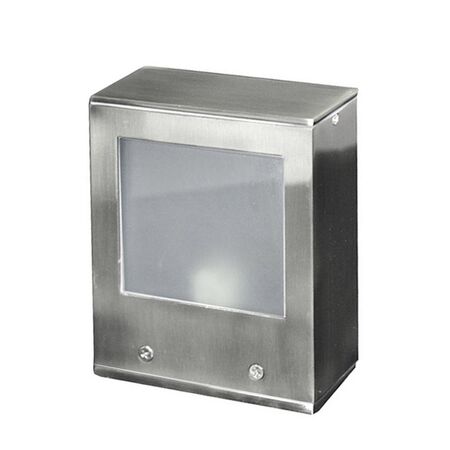 Wall mounted Aluminum 2side Square lighting fitting 9101-2A G9 IP54 satin body