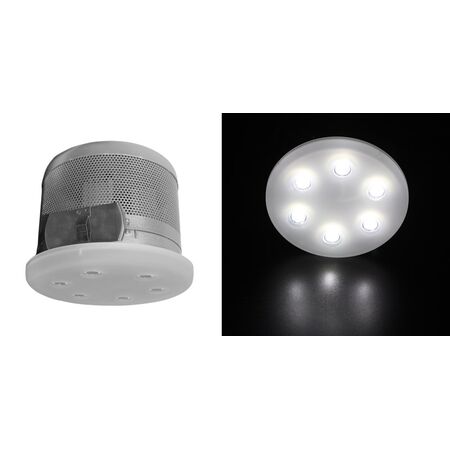 Power led fitting DA18W 6x3W 30' cool white