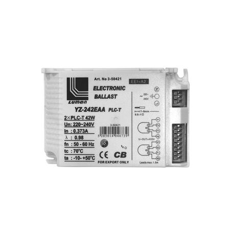 ΗΛΕΚΤΡΟΝΙΚΟ ΣΥΣΤΗΜΑ ΕΝΑΥΣΕΩΣ PLC 2x42W