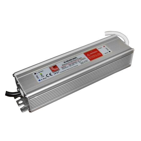 ΤΡΟΦΟΔΟΤΙΚΟ ΣΤΕΓΑΝΟ ΓΙΑ ΤΑΙΝΙΕΣ LED 230V/24VDC 60W IP67