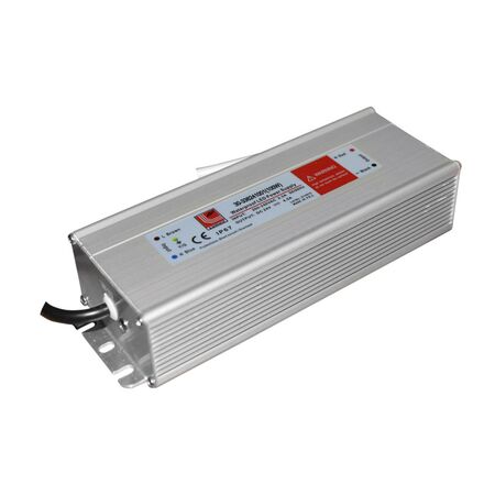 ΤΡΟΦΟΔΟΤΙΚΟ ΣΤΕΓΑΝΟ ΓΙΑ ΤΑΙΝΙΕΣ LED 230V/24VDC 100W IP67