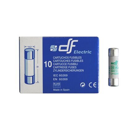 Cylindrical fuses 14X51mm 32A aM