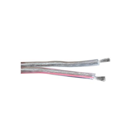 Speaker cable transparent type 2x0.75mm²