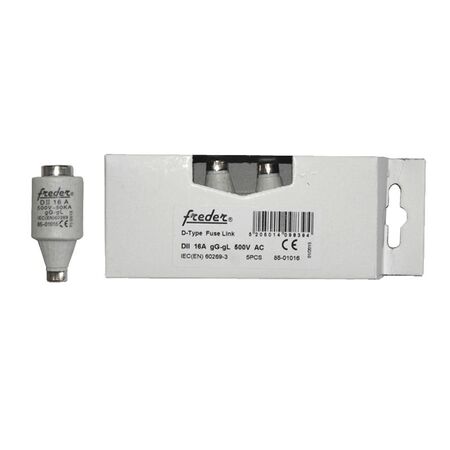 Fuse link DII E27 16A gG-gL freder