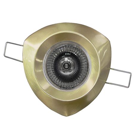 Recessed Spot light triangle (3719) Aluminum MR16 PB
