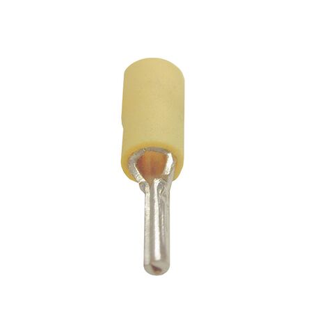 Insulated Pin Cable Lug Terminal PTV5-13 yellow