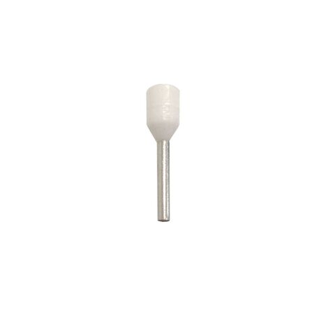 Insulated Single Wire Ferrule Telemechanique type 0.50mm² white