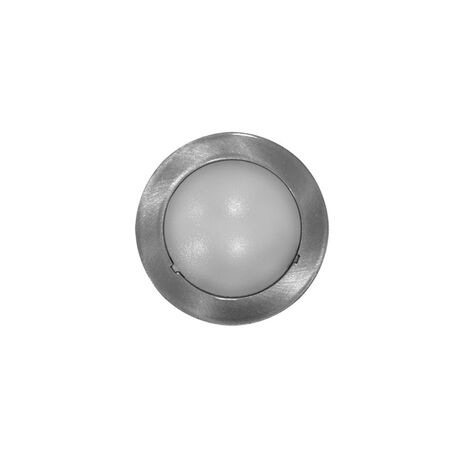 Wall mounted Lighting Fitting Round mini 9732 IP54 5Led 230V satin frame Cool White