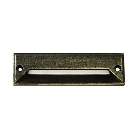 Alluminum Frame with shade golden black for Rectangular recessed lighting fitting 9802 frosted glass