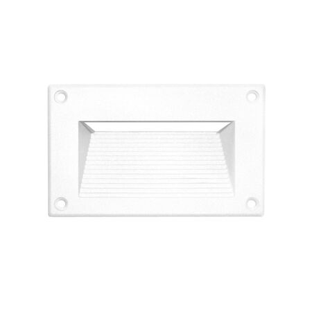 Alluminium Frame for body of Recessed Rectrangular Indirect lighting fitting 5295 white