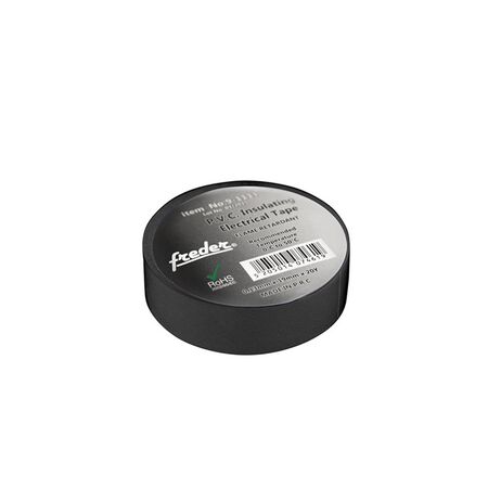 PVC tape flame resistant 0.13x19x20y black