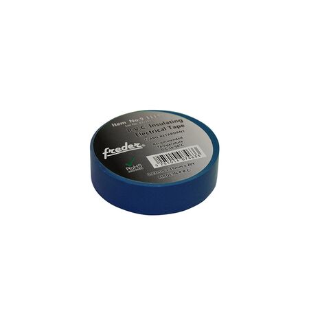 PVC tape flame resistant 0.13x19x20y blue