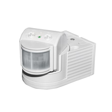 Wallmounted Infrared motion sensor 180° 6A 230V white