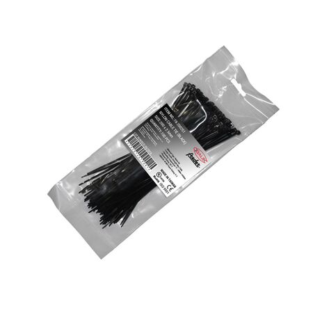 Nylon Cable ties 200x2.5mm black