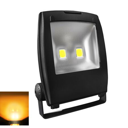 Led Projector COB IP65 Aluminum 2x70W COB led 140W 100'' 230V Amber IP65 Anthracite