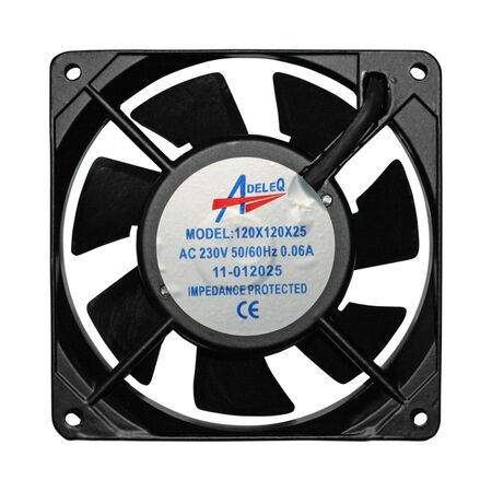 Rack cooling metal Fan 120x120x25mm AC 230V