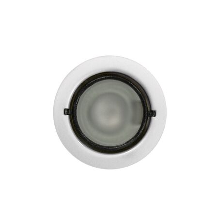 Mini Recessed Spot light (117)JC4 black plastic ring frosted glass white pearl