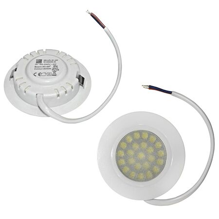 Recessed Spot light white plastic body LED 4W 240V 400lm cool white