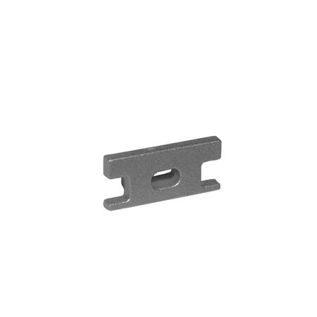 End caps with hole for floor fitted aluminium led profile 30-0510