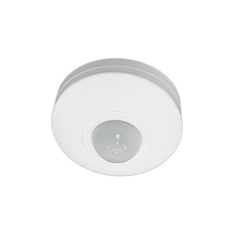 Ceiling mounted Infrared Motion Sensor 360° 5A 230V D88mm white