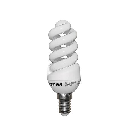 Energy saving lamp T2 E14 240V 11W 2700K warm white