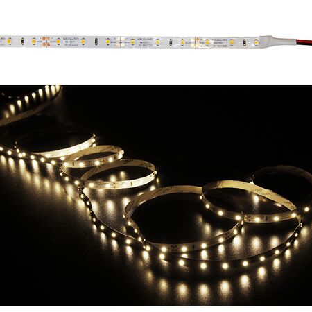 Led Strip Adhesive White PCB 5m12VDC 4.8W/m 2835 60L/m Warm White IP20