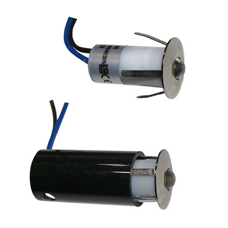 LED ΣΠΟΤ ΧΩΝΕΥΤΟ ΜΕ ΚΟΥΤΙ 0.6W 40° 230VAC ΘΕΡΜΟ ΣΑΤΙΝΕ