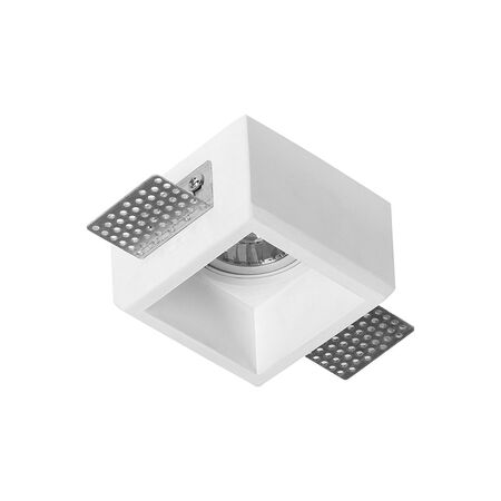 Recessed Gypsum spot square GU10 D:80*80 h:50mm