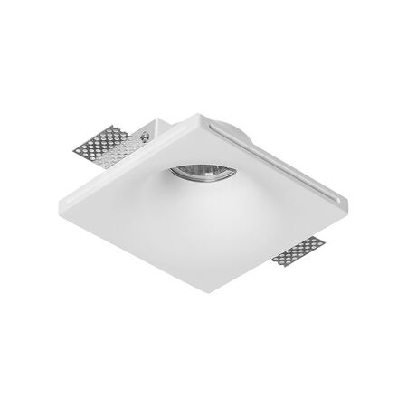 Recessed Gypsum spot square GU10 D:120*120 h:45mm