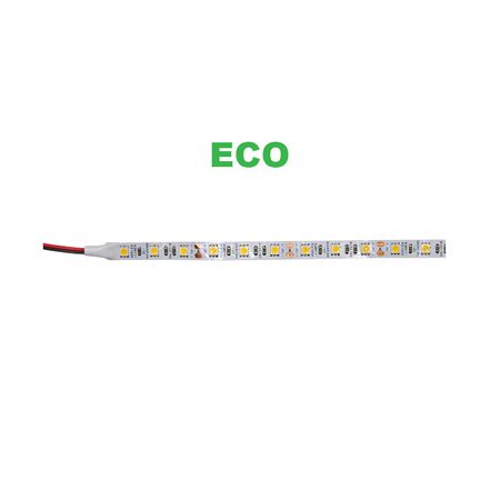 ΤΑΙΝΙΑ LED 5m 12VDC 14.4W/m 5050 60LED/m ΠΟΡΤΟΚΑΛΙ ΙP20 eco