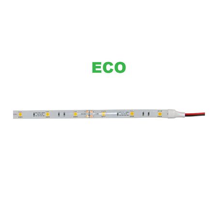 ΤΑΙΝΙΑ LED 5m 12VDC 4.8W/m 3528 60LED/m ΚΟΚΚΙΝΟ IP54 ECO