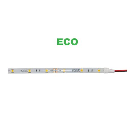 ΤΑΙΝΙΑ LED 5m 12VDC 4.8W/m 3528 60LED/m ΠΟΡΤΟΚΑΛΙ IP54 eco