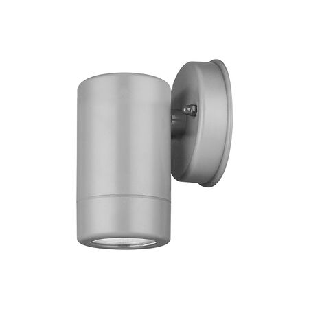 Wall mounted Plastic cylindlical Spot lighting fitting GU10 IP44 grey