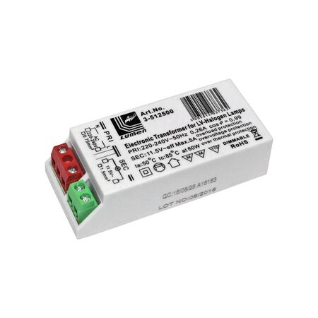 Electronic Transformer dimmable mini size 230/12VAC 10-60W