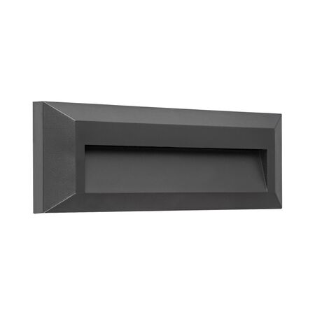 LED LUMINAIRY PC WALL INDIRECT LIGHTING RECTANGLE 2W 3000K IP65 GRAPHITE