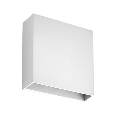 LED LUMINAIRY PC SQUARE UP DOWN 6W 3000K IP65 WHITE