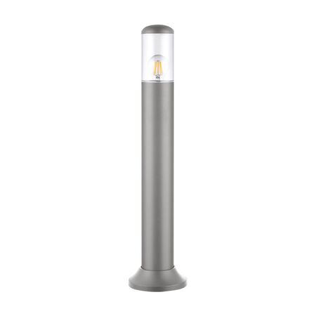 ΚΟΛΩΝΑ PC ΚΥΛΙΝΔΡΟΣ Φ91mm h70cm ΝΤΟΥΙ Ε27 IP54 ΓΚΡΙ
