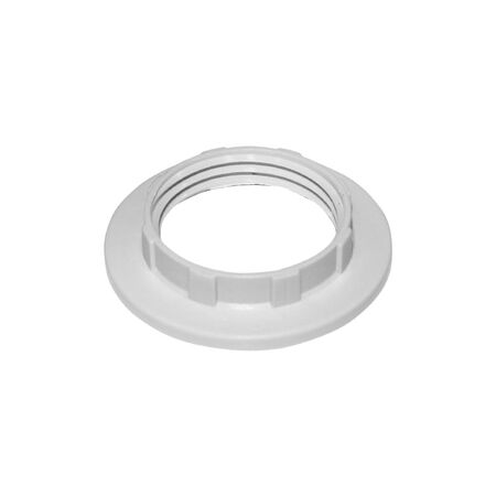 Plastic ring for E14 lampholder white