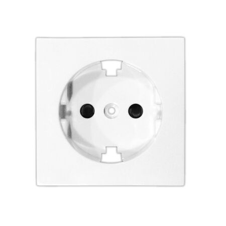 Shucko ABS front part white, without mechanism, without frame