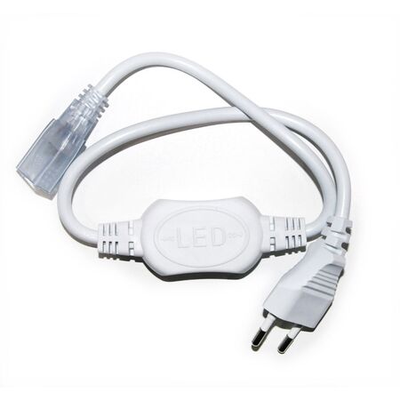 ΚΑΛΩΔΙΟ ΜΕ ΤΡΟΦΟΔΟΣΙΑ & ΤΑΠΑ ΓΙΑ ΤΑΙΝΙΕΣ LED 230V 10W-15W IP65