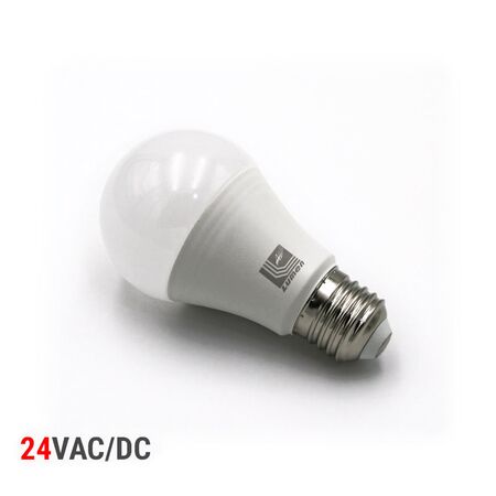 LED ΛΑΜΠΑ ΑΧΛΑΔΙ Ε27 6W 24V AC/DC ΛΕΥΚΟ 4000Κ