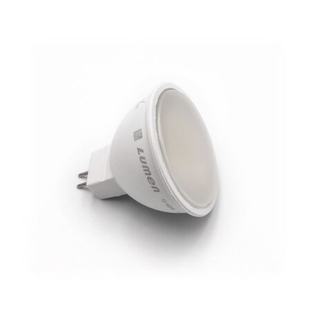 LED ΛΑΜΠΑ MR16 5W 12VAC/DC 105° ΨΥΧΡΟ 6200Κ