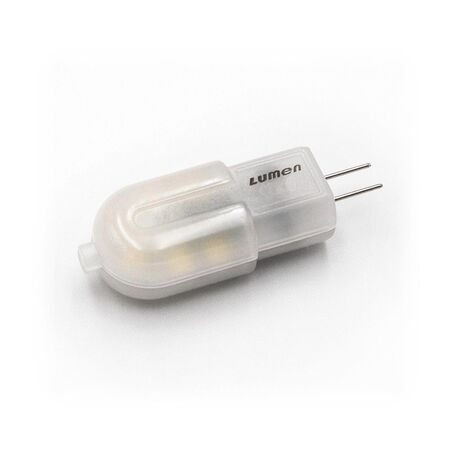 Led G4 Matte Plastic 12VAC/DC 1.5W 330° Warm White