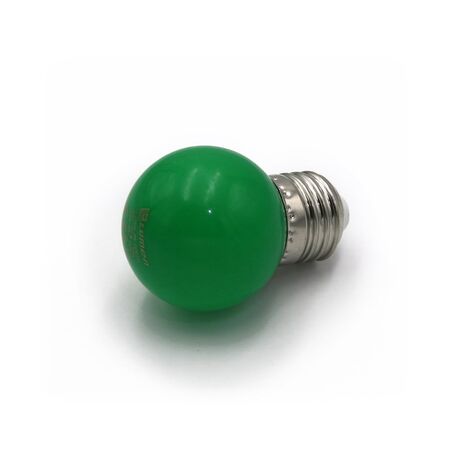 Led SMD G45 Ε27 230V 2W Green